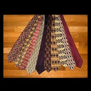 Lot of 11 Robert Talbots vintage Silk Men’s ties.
